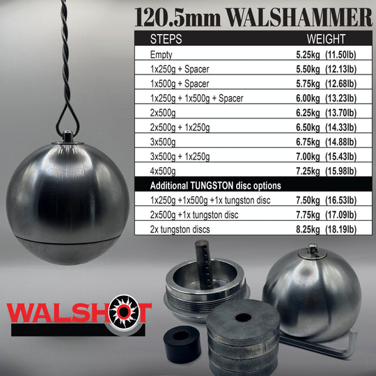 Hammer Walshammer 5.25k to 7.25k Tungsten