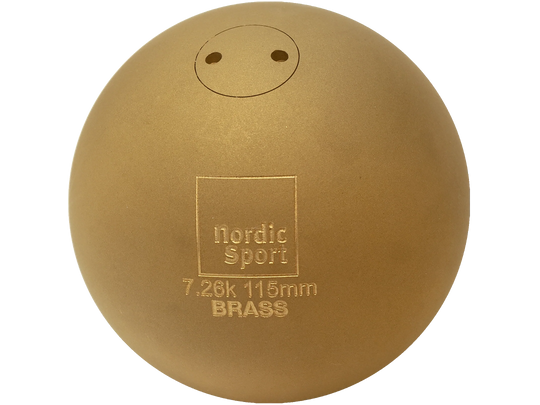 Nordic Brass Shot Put Small Diameter